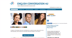 Desktop Screenshot of englishconversation4u.com